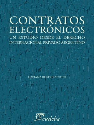 cover image of Contratos electrónicos